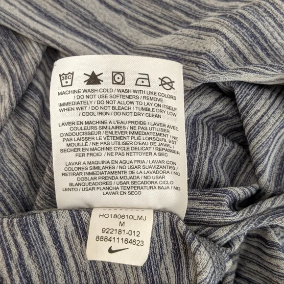 Nike Pro Active Long Sleeved Top Size Medium - Picture 3 of 11